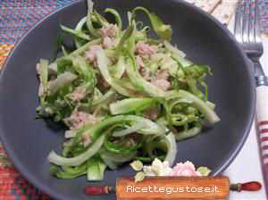 Insalata puntarelle e tonno