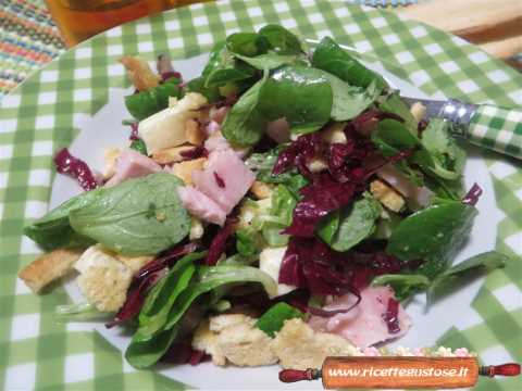 insalata valeriana radicchio occelli al barolo