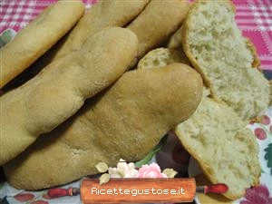 ciabattine di pane ricetta