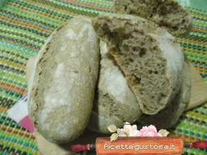 Panini con grano saraceno e manitoba