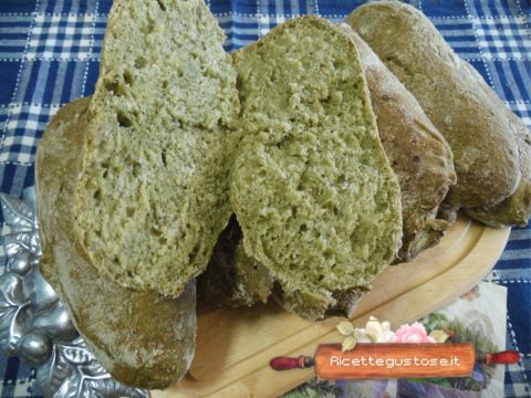 panini senza impasto foglie di cavolo broccolo