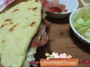 piadina alla zucca esubero pasta madre ricetta