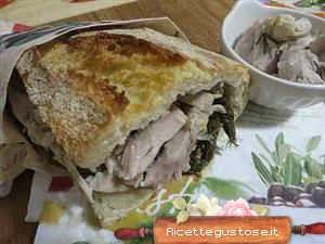 panino farcito asparagi e pollo sott'olio ricetta