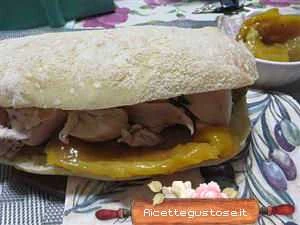 panino peperoni vapore coniglio sott olio ricetta