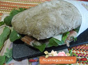 panino robiola prosciutto parmigiano