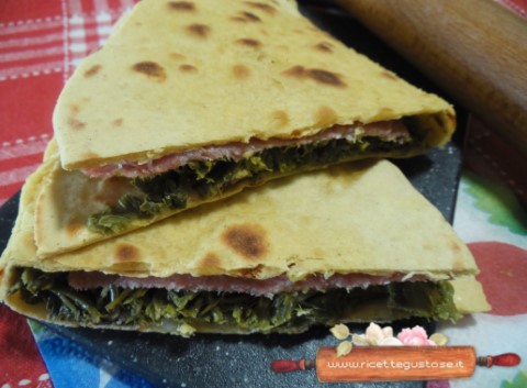 piadina borragine pecorino fresco