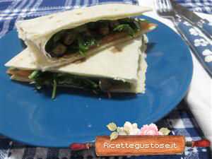 piadina salmone spinaci