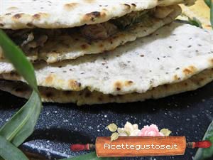 piadina stridoli e tonno ricetta