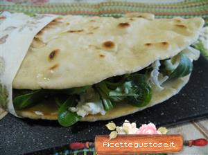 piadina valeriana taleggio