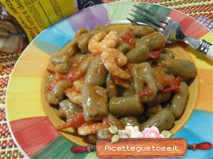 gnocchi melanzane e mazzancolle senza glutine