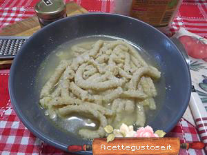 passatelli farro e tartufo