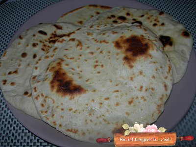 Piadina light senza strutto