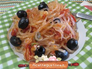 spaghetti shirataky al tofu