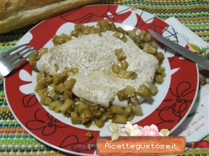 tacchino melanzane e zenzero