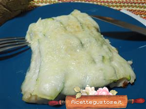 persico gratinato alle zucchine
