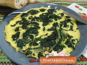 frittata spinaci e bieta