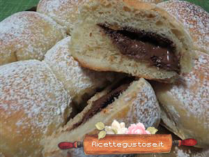 danubio alla nutella lievito madre ricetta