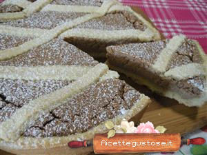 pastiera al cioccolato facile