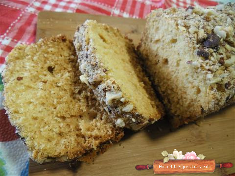 Plumcake biscotti e sciroppo di agave