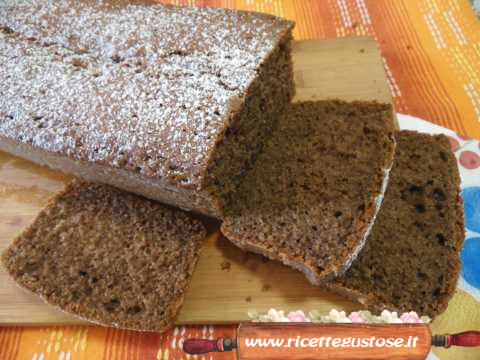 plumcake al cacao e caffe