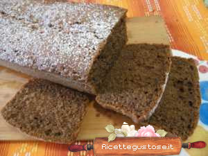 plumcake cacao e caffè ricetta