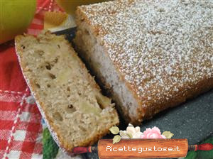 plumcake mele e melagrana ricetta