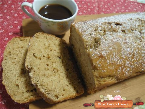 Plumcake ricotta e caffe