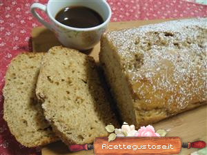 plumcake ricotta caffe