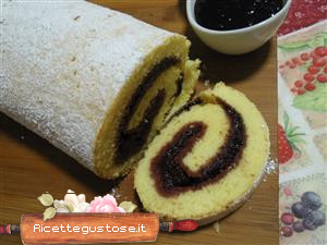 rotolo alla marmellata ricetta