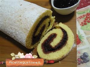 ricetta rotolo alla marmellata