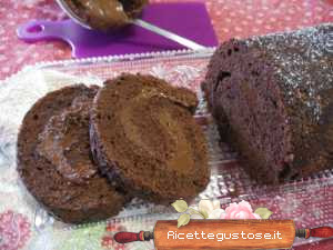 rotolo nutella solo albumi