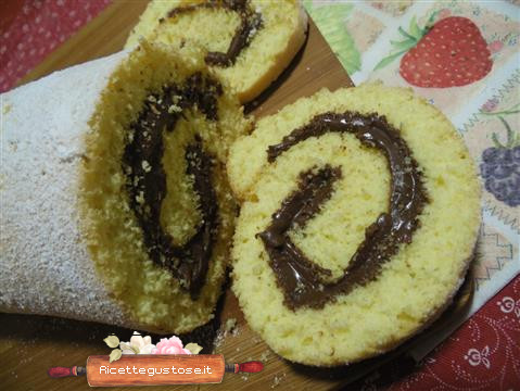 Rotolo alla nutella