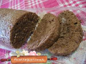 rotolo integrale albumi e cioccolato