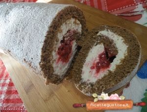 rotolo mascarpone cioccolato bianco