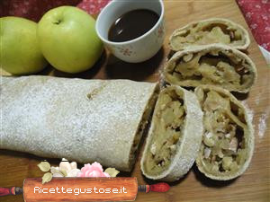 strudel di mele al caffe ricetta