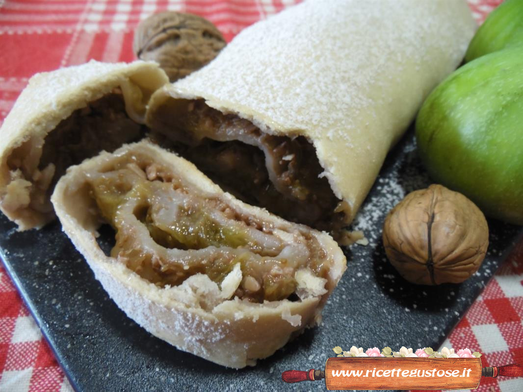 strudel con fichi freschi