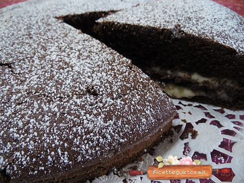 Torta al cioccolato bianco