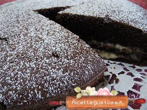 Torta al cioccolato bianco