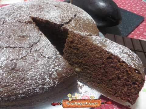 torta al cioccolato e melanzane