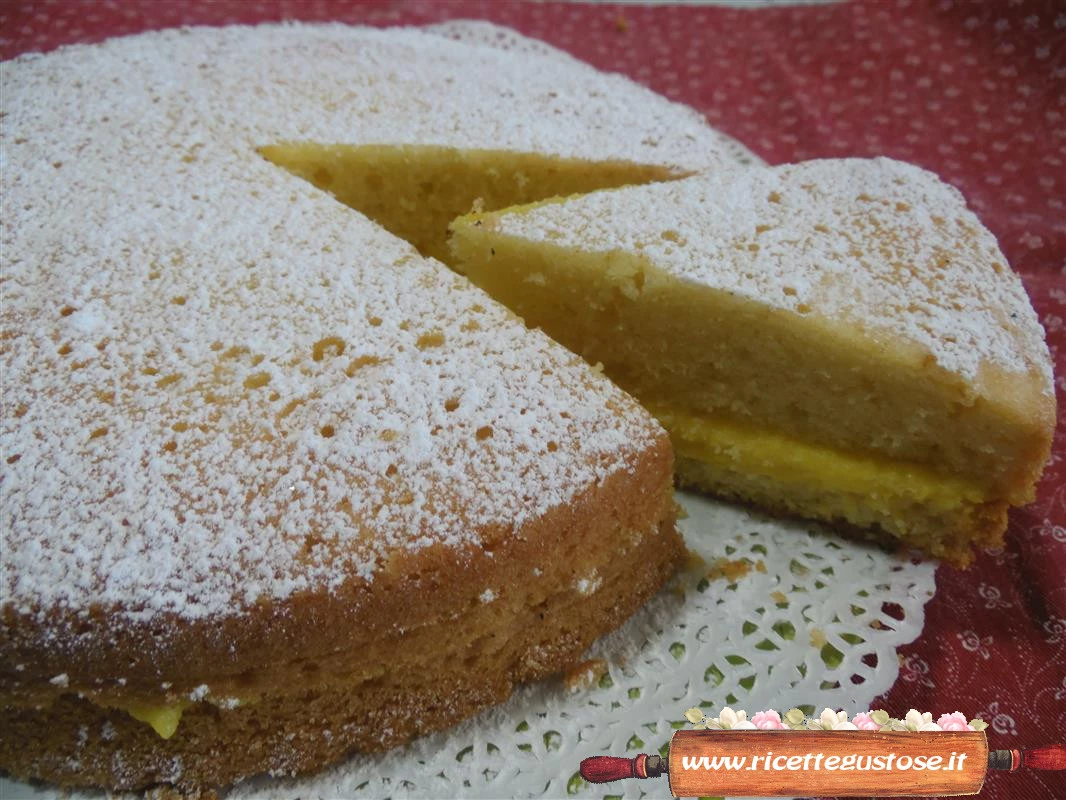 Torta al limone golosa