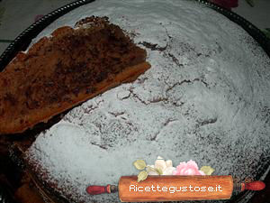 Torta al vino rosso e cioccolato