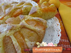 torta albicocche e cocco