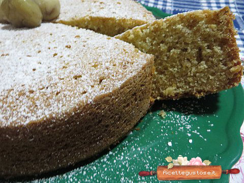 Torta alle castagne e frumina