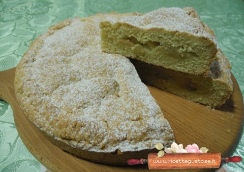 Torta alle mele coperta