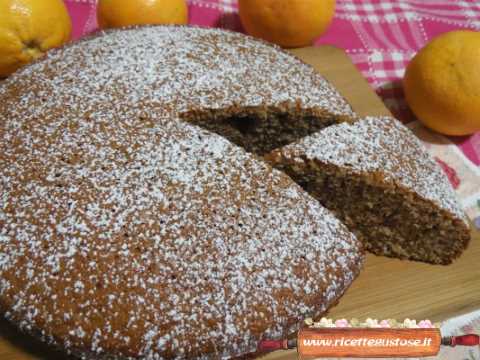 Torta arance e nocciole