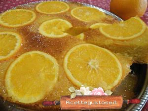 Torta rovesciata all' arancia