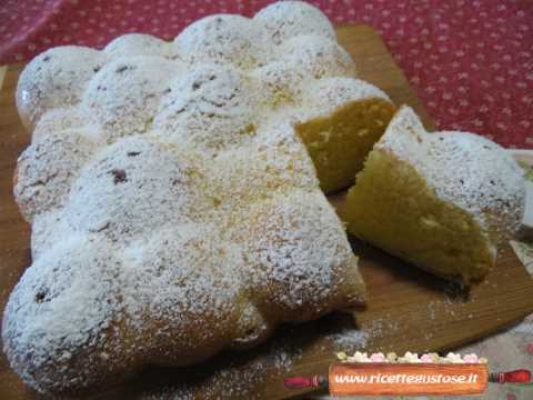 Torta con panna