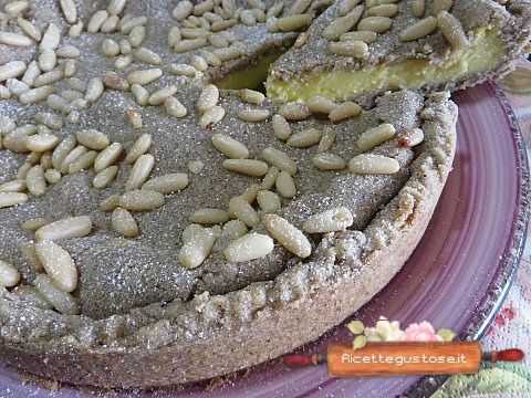 Torta della nonna quinoa nera