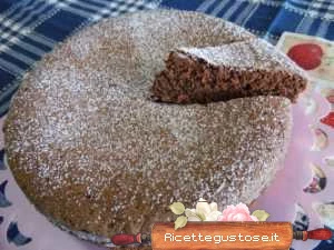 torta albumi e cioccolato ricetta