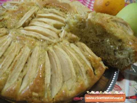 torta di mele arance frutta secca
